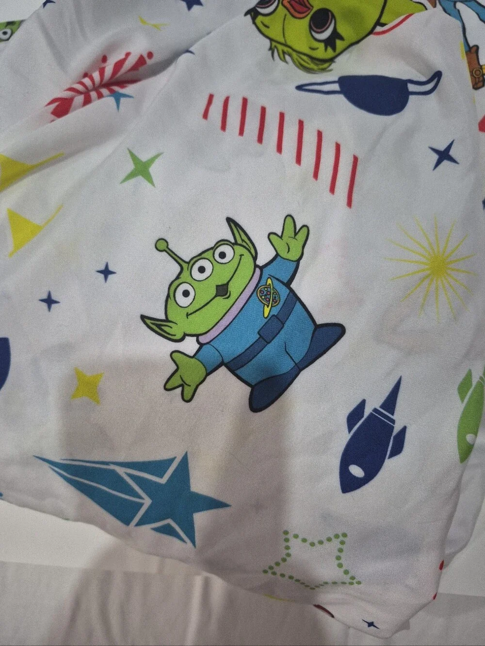 Children's Full Sheet Set Toy Story Buzz & Woody With Two Reversible Pillowcase